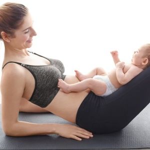 NEW Bravado Body Silk Nursing Bra Heather Gray Large